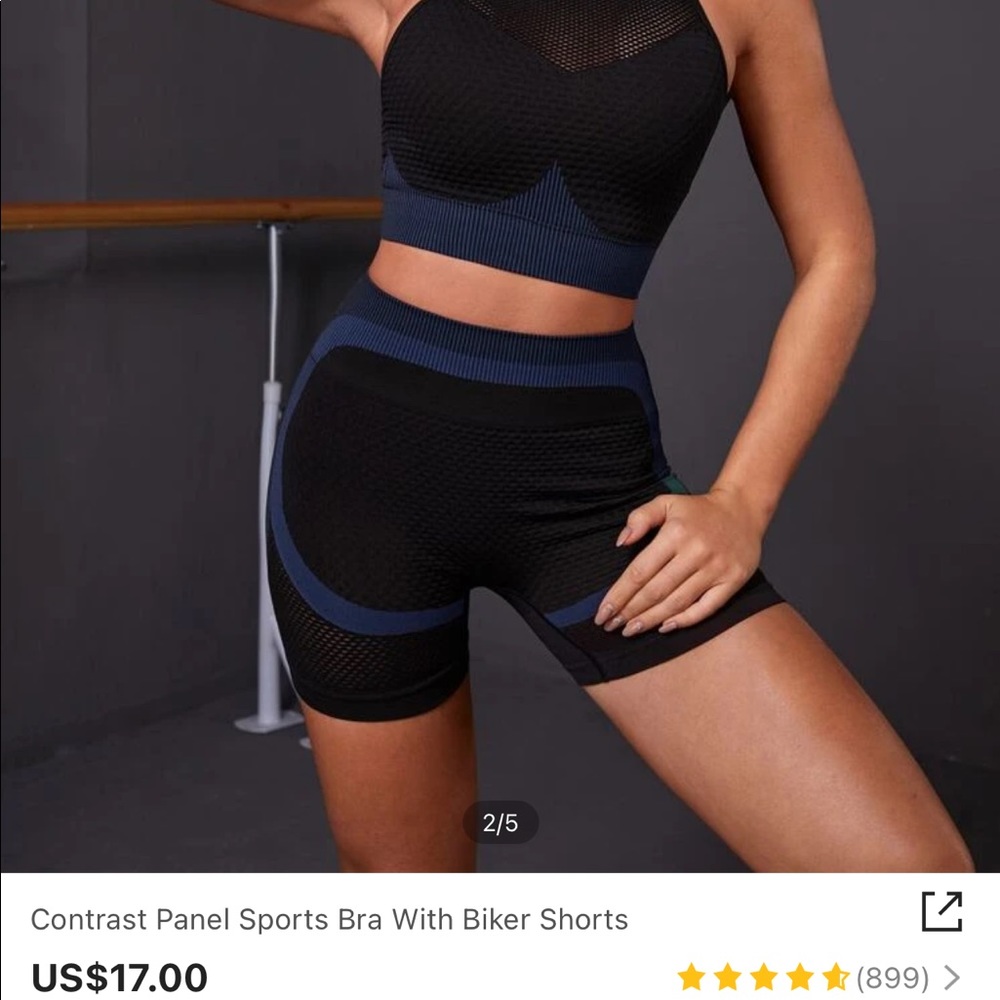 SHEIN workout set